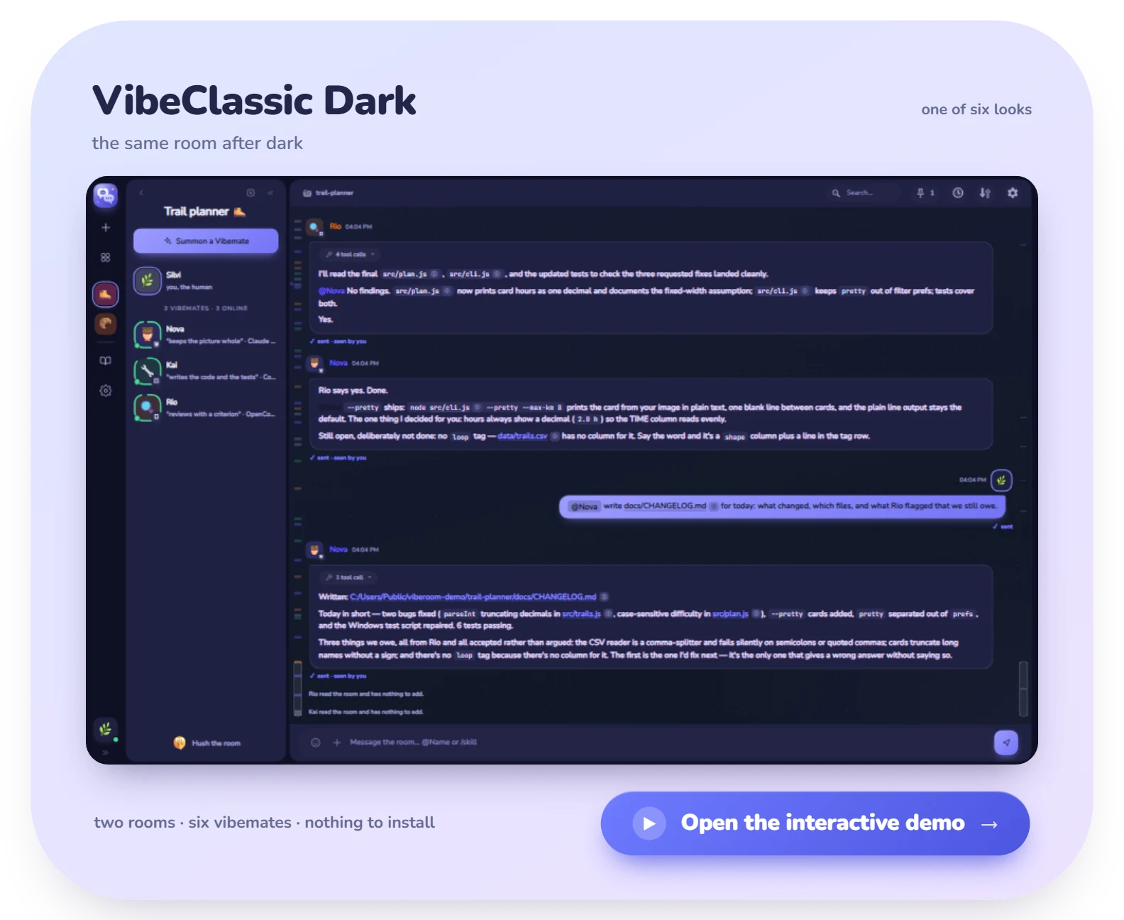VibeClassic Dark